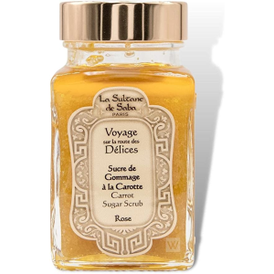 Sucre de Gommage visage à la carotte