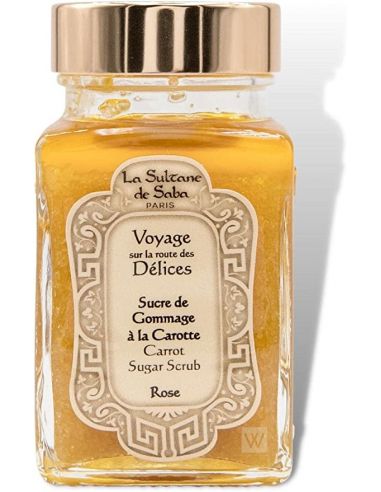 Sucre de Gommage visage à la carotte