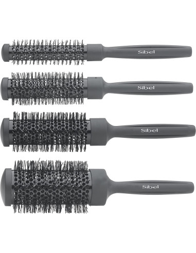 Kit 4 brosses rondes thermiques