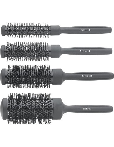 Kit 4 brosses rondes thermiques