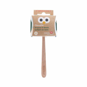 Brosse à dents en bois naturel