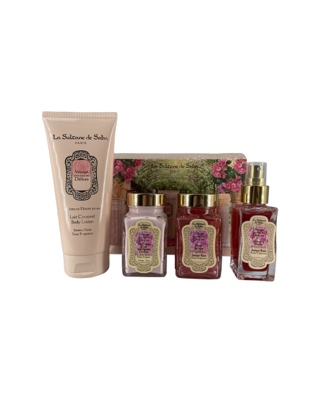 Trousse de soins visage & corps à la Rose