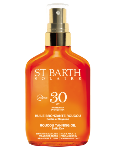 Huile solaire Roucou SPF30