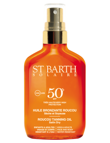 Huile solaire Roucou SPF50