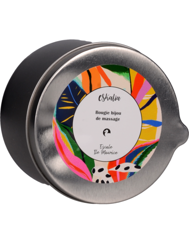 Bougie bijou de massage - Escale Ile Maurice