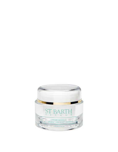 Masque crème argile verte et ananas