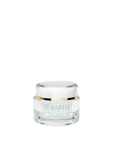 Masque crème argile verte et ananas