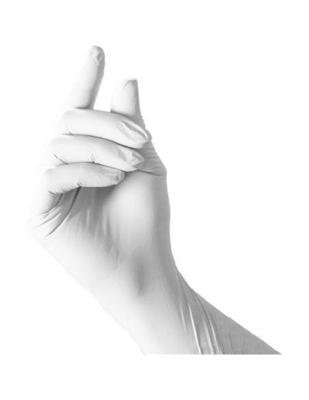 Gants nitrile blanc x200