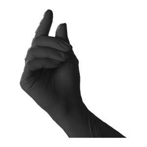 Gants nitrile noir x100