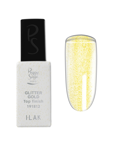 Top finish semi-permanent pailleté