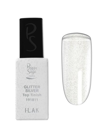 Top finish semi-permanent pailleté